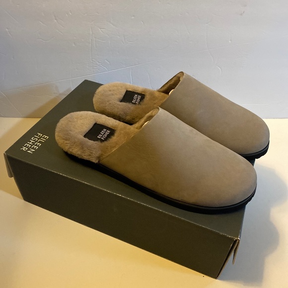 Eileen Fisher Shoes - Eileen Fisher Slipper Nubuck and Shearling New.